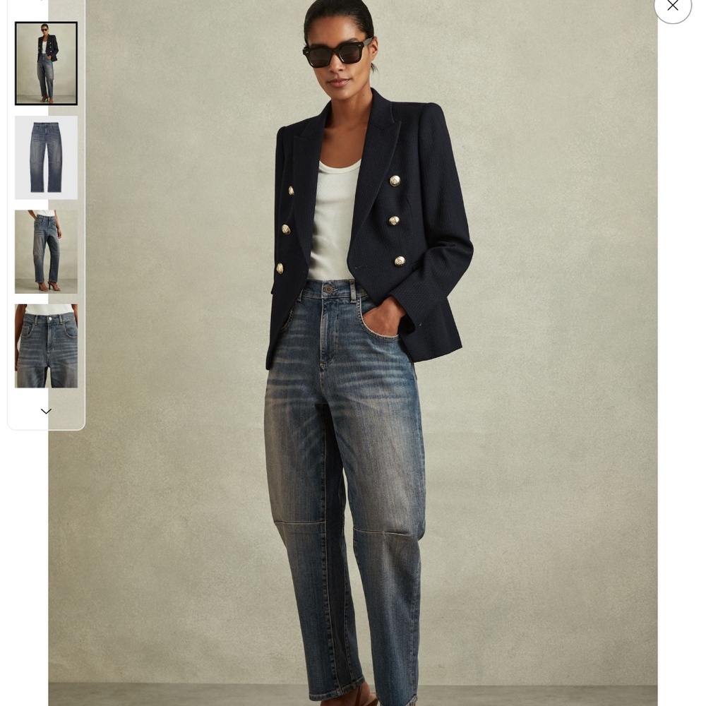 Reiss Barrel Jeans